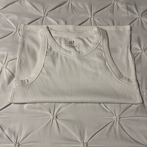 GAP High Neck Ribbed Classic Tank Top